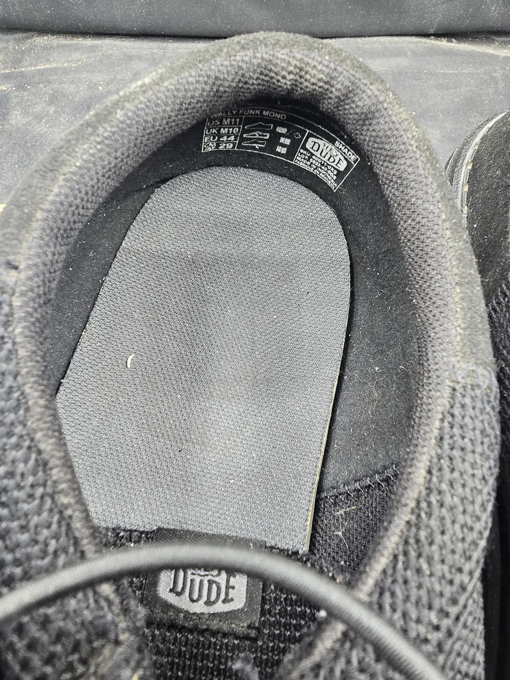 Hey‎ Dude Wally Knit Slip-On Sneakers in Black